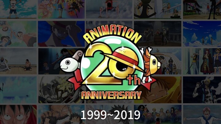 [ One Piece ] This video commemorates the 20th anniversary of One Piece TV animation