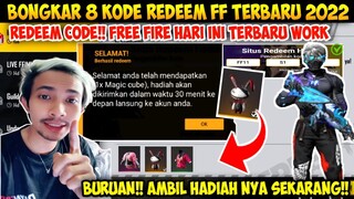KODE REDEEM FREE FIRE TERBARU 17 JUNI 2022 HARI INI