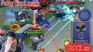 GROCK.EXE | The most Noob Grock in mobile legends !