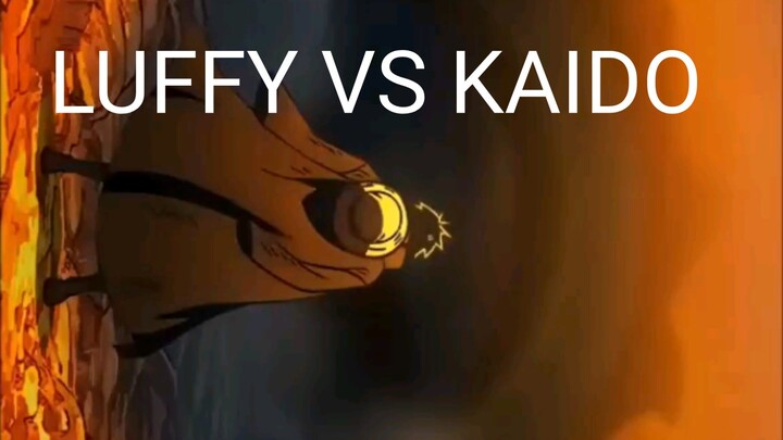 moment epik LUFFY vs Kaido