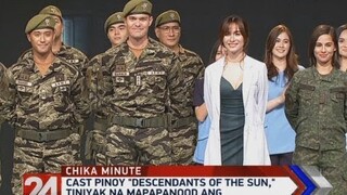 24 Oras: Cast Pinoy "Descendants of the Sun," tiniyak na mapapanood ang 'Filipino flavor' sa serye