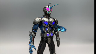 Kamen Rider SIC Rider Man/Zero Butterfly Dual Form. Electrically modified work. Made by re-molding t