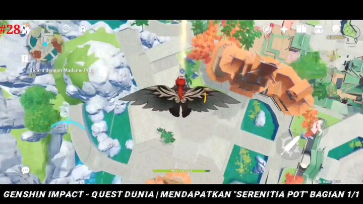 Genshin impact - quest dunia|mendapatkan "Serenitia Pot" bagian 1/2