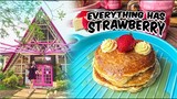 HIDDEN STRAWBERRY FARM in Alfonso Cavite - Every food has STRAWBERRY! | Queens Strawberry Farm