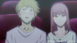 Makima X Denji Cinema Scene 🤭