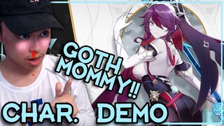 GOTH MOMMY'S HERE!! | Character Demo - "Rosaria: No Overtime, Ever" Reaction