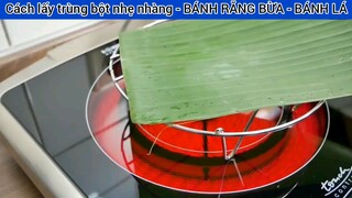 Cách lấy trùng bột nhẹ nhàng - BÁNH RĂNG BỪA - BÁNH LÁ #7