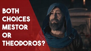 AC Odyssey Every Story Has An Ending Both Choices - Theodoros or Mestor