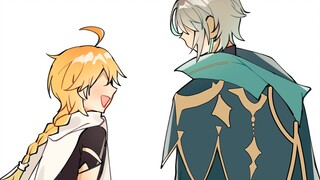 [Tulisan Tangan Genshin Impact/Elhaysen x Sora]-Rumor-
