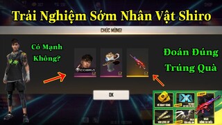 [Garena Free Fire]/Trải Nghiệm Trước Nhân Vật Shiro,Cách Nhận Miễn Phí Skin M4a1 Hồng Sư Điểu 7 Ngày