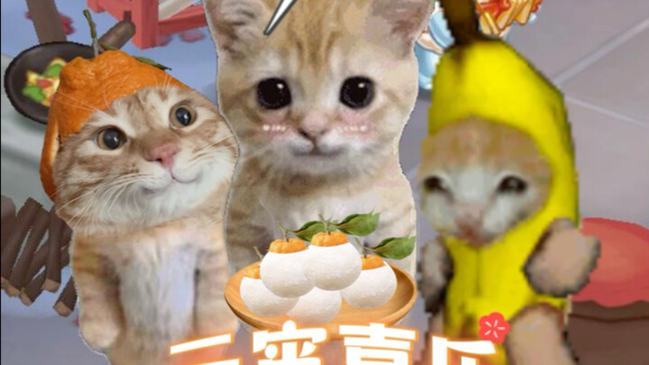 วันหยวนเซียว น้องแมวทั้งหลายชวนกันทำบัวลอย