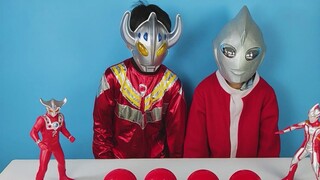 Ultraman Leo and Mobius sent Ozawa an oversized Ultra Egg with Taro and Saiwen in it