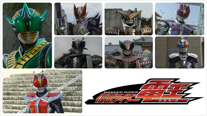 Kamen Rider Den-O All Rider Henshin and All Rider Form