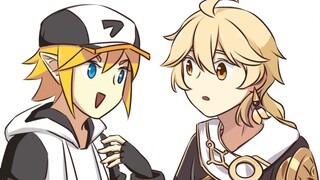 [Genshin Impact/Bump] The tacit understanding of the protagonists