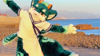 The seafood dragon went back home