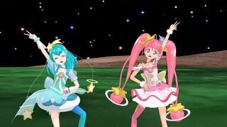 【MMDプリキュア】キュアミルキー＆キュアスターでいーあるふぁんくらぶ ‐ Clipchampで作成