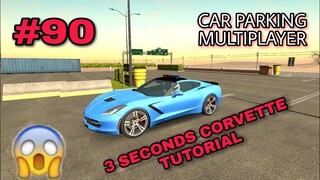 chevrolete corvette (3 seconds) build new update car parking multiplayer