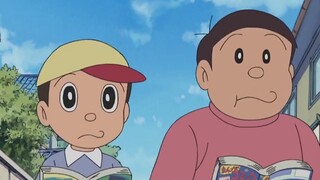 Doraemon: Fat Tiger uses props to scrape people's wealth, but Nobita goes to school but wants to be 