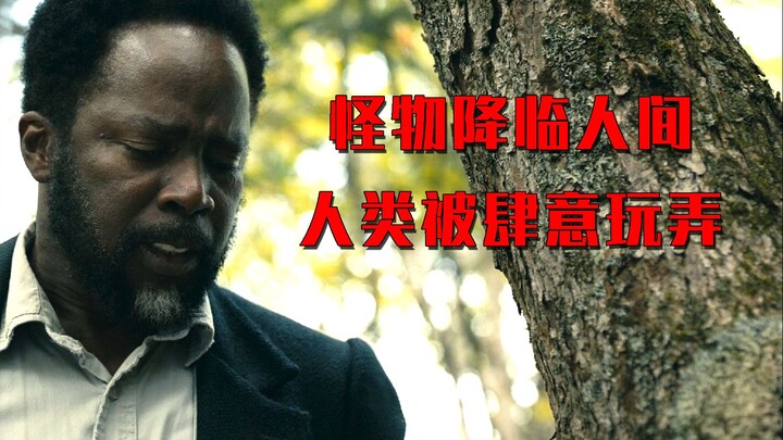 The monster loves to toy with humans, deliberately nailing a woman to a tree and leaving her to die 