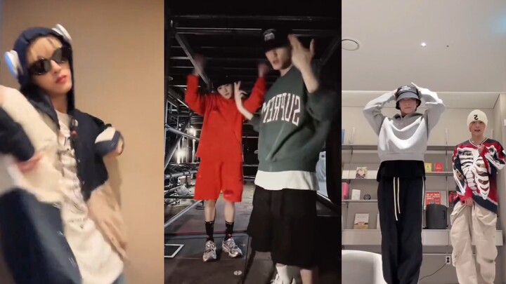 NCT｜董思成 李泰容李马克  肖俊刘扬扬 #Paint The Town Red 舞蹈challenge 两队恶魔～