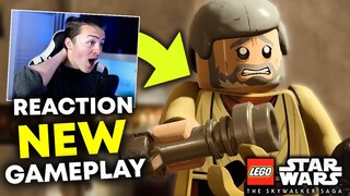 NEW Gameplay Reaction | LEGO Star Wars The Skywalker Saga