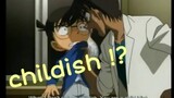 Conan calls heiji childish..!|Detective conan|#detectiveconan #conan_heiji