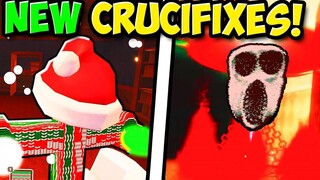 เราลอง 10 CRUCIFIXES ใหม่ใน Roblox Doors!