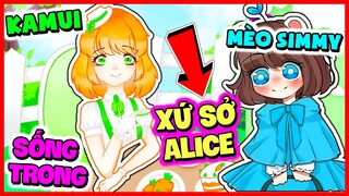🍬NOOB KAMUI VÀ MÈO SIMMY THỬ THÁCH 24H SỐNG ở "XỨ SỞ THẦN TIÊN ALICE" TRONG MINI WORLD | BỘ ĐÔI CUTE