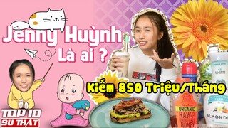 Sự Thật Thú Vị Về Jenny Huỳnh - Nữ Youtuber Trẻ Tuổi KHỦNG NHẤT Việt Nam ►| Top 10 Thú Vị |