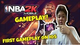 NBA2K MOBILE First Gameplay On  My Ios Phone *Gameplay