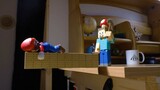 [Minecraft Minecraft] Stop Motion Animation丨Saya meremehkan Steve Mario[Animis]