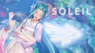 【Yun Shang Yu Yi MMD】Tears under the Moon×Soleil | The mermaid cries to the moon, tears turn into pe