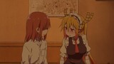 [ Anime Kiss ]  Kobayashi-san Chi no Maid Dragon - Yuri Kiss