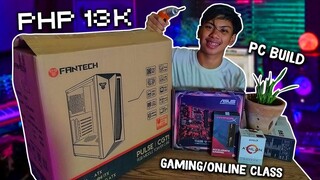 PASUKAN: Php13K BUDGET GAMING PC BUILD - ONLINE CLASS/GAMING