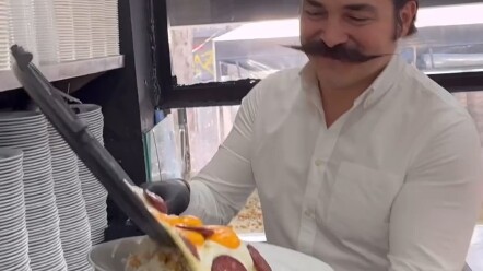 Egg & Sausage Rice Bowl