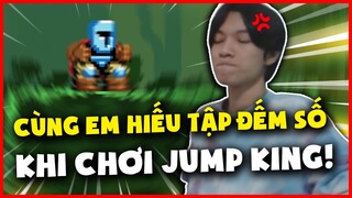 CÙNG HIẾU LEBLANC TẬP ĐẾM SỐ LẦN TÉ SẤP MẶT SIÊU CAY CÚ KHI CHƠI GAME JUMP KING !!!