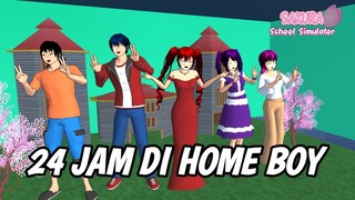 24 Jam Dirumah Boy (•Sakura School Simulator•)