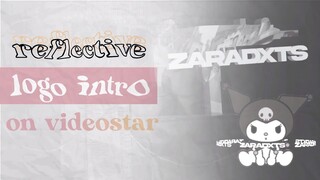 ae-like reflected logo tutorial on videostar (logo intro part 2) | zaraudio