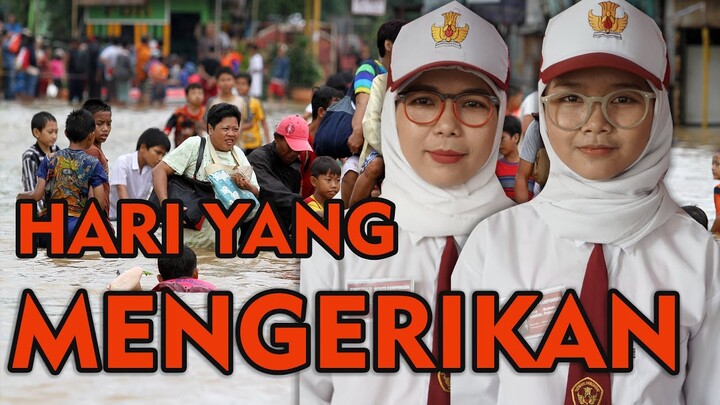 HARI YANG MENGERIKAN, BANJIR - BERITA KAMPUNGAN - KOMEDI MADURA