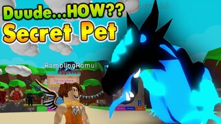 How I Hatched NEW Secret Basilisk Pet in Roblox Bubble Gum Simulator