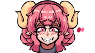【Miss Kobayashi's Dragon Maid】Ilulu is hungry! She wants to eat meat and eat her fill! ♡🍗🥩🥓🍖