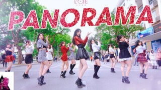 【IZONE】Panorama越南B-WILD舞团街头快闪dance cover路演翻跳k-pop in public