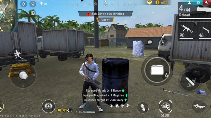 Free Fire 1 Vs 4 Clutch 🔥 No Internet Prank Gone Wrong 😱