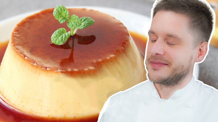 Super Easy Classic French Caramel Pudding