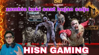 zombie menyerang saat hujan salju turun