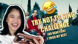 TRY NOT TO SING CHALLENGE🎶 (NO REACTION) I TRIED MY BEST😭