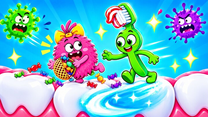 Walking Walking Song |  Brush Your Teeth  Kids Songs #shorts
