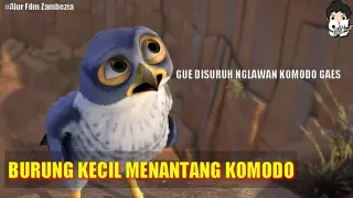 BURUNG PIPIT MENANTANG KOMODO RAKSASA - Alur Film Kartun Zambezia