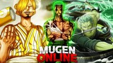 Sanji And Zoro Team Up In MUGEN ONLINE