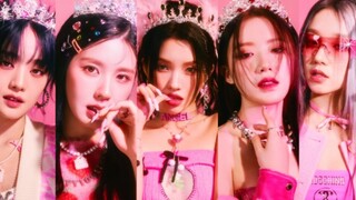Những bức ảnh đầu tiên về bộ trang phục Barbie màu hồng của năm thành viên GIDLE!